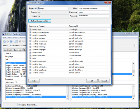 How to Create a TMX File from a Transifex Project - Okapi Framework