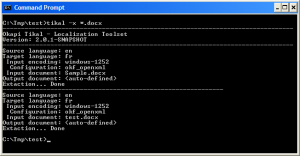 Screenshots - Okapi Framework